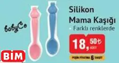 BABYCO SİLİKON MAMA KAŞIĞI